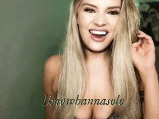 Iknowhannasolo
