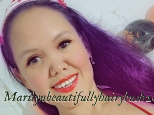 marilynbeautifullyhairybush20 Gratis Strip